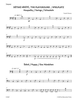 Sheet Music Bärenreiter Dětské hřiště pro začínajícího tympánistu Sheet Music - 3