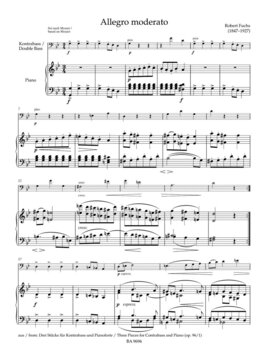 Noder Bärenreiter Double Bass Collection Noder - 3