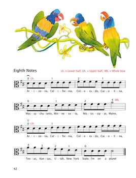 Note Bärenreiter Early Start on the Viola Note - 2