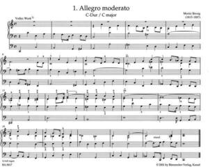 νότες Bärenreiter Easy Organ Pieces νότες - 1