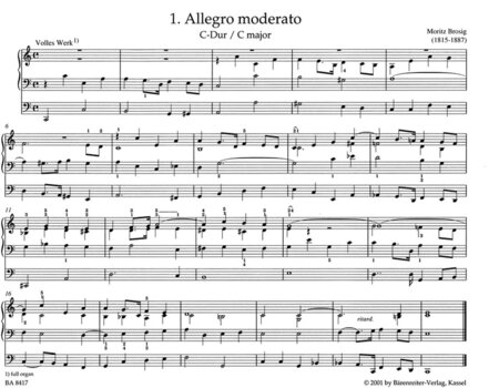 Note Bärenreiter Easy Organ Pieces Note - 2
