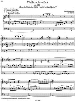 Note Bärenreiter Christmas for Organ Note - 3
