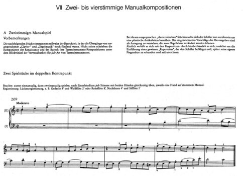 νότες Rolf Schweizer Orgelschule νότες - 2