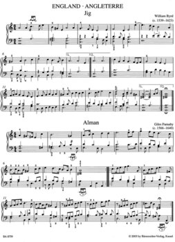 Note Bärenreiter Piano Album Note - 2
