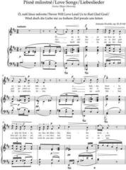 Note Bärenreiter Písně II Note - 2