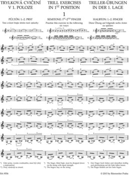 Noder Otakar Ševčík Průprava k trylku a výcvik prstového úhozu op. 7 Noder - 2