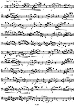 Note Bärenreiter Rytmické etudy pro fagot Note - 2
