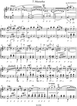 Note Bärenreiter Snadné klavírní skladby a tance Note - 3