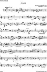 Sheet Music Bärenreiter Sonáta pro lesní roh a klavír op. 2 Sheet Music - 3