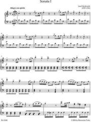 Noter Bärenreiter Šest snadných sonát pro klavír Noter - 1
