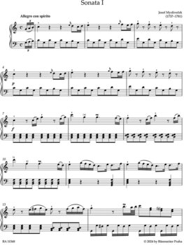 Noter Bärenreiter Šest snadných sonát pro klavír Noter - 2