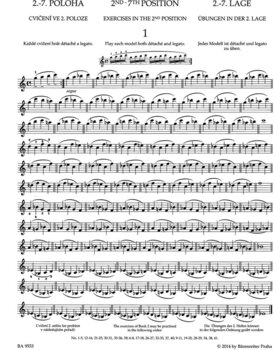 Note Bärenreiter Škola houslové techniky op. 1 Note - 2