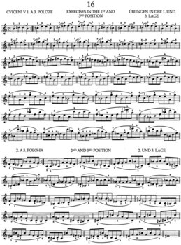 Note Bärenreiter Škola houslové techniky op. 1 Note - 3