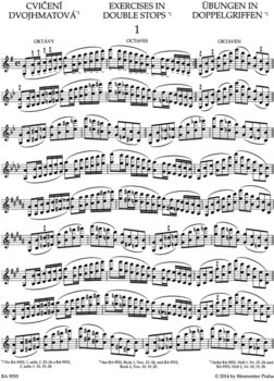 Note Bärenreiter Škola houslové techniky op. 1 Note - 2