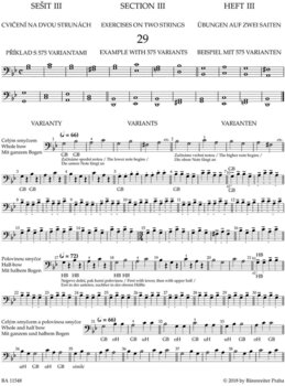 Note Bärenreiter Škola smyčcové techniky pro violoncello op. 2 Note - 2