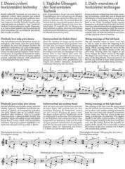Note Bärenreiter Technika houslové hry Note - 1