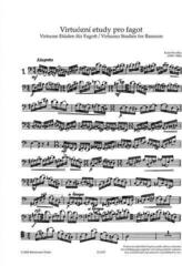 Sheet Music Bärenreiter Virtuózní etudy pro fagot Sheet Music - 1
