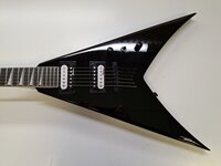 Jackson JS32T King V AH Gloss Black Elektrische gitaar