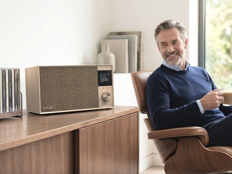 Radio pe Internet Pure Audio Evoke Home II Birch Radio pe Internet - 5