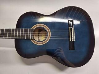 Guitare classique Valencia VC104 4/4 Blue Sunburst Guitare classique (Endommagé) - 1