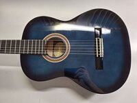 Valencia VC104 4/4 Blue Sunburst Guitare classique