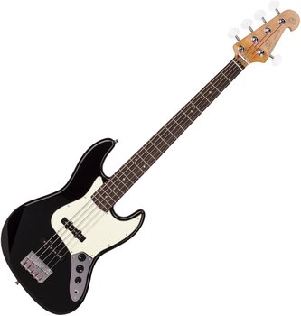 5 strunska bas kitara SX SJB62+/5 Basic SET Black 5 strunska bas kitara - 2