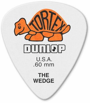 Pick Dunlop Tortex Wedge 0.60 12pcs Pick - 2