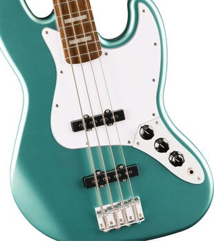 4-strengs bassgitar Fender Squier Affinity Series Active Jazz Bass LRL Basic SET Mystic Sea Foam Green 4-strengs bassgitar - 4