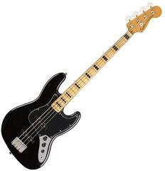 4 stygų bosinė gitara Fender Squier Classic Vibe '70s Jazz Bass MN Basic SET Black 4 stygų bosinė gitara - 1