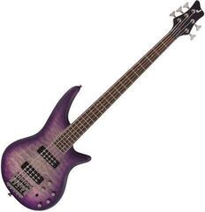 5-струнна бас китара Jackson JS Series Spectra Bass JS3Q V Basic SET Purple Phaze 5-струнна бас китара - 1