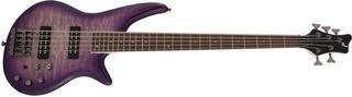 5-струнна бас китара Jackson JS Series Spectra Bass JS3Q V Basic SET Purple Phaze 5-струнна бас китара - 2