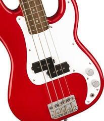 Električna bas gitara Fender Squier Mini Precision Bass LRL Premium SET Dakota Red/Standardna ponuda - 3