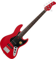 5-snarige basgitaar Sire Marcus Miller V3P-5 Premium SET Satin Red 5-snarige basgitaar - 1