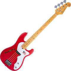 4-string Bassguitar SX SBA2PH Standard SET Rosso Corsa Red 4-string Bassguitar - 1