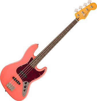 Elektrische basgitaar Fender Squier Classic Vibe '60s Jazz Bass LRL Basic SET Tahitian Coral Elektrische basgitaar - 2