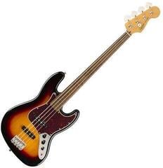 4 stygų bosinė gitara Fender Squier Classic Vibe '60s Jazz Bass FL IL Premium SET 3-Color Sunburst/Fretless - 1