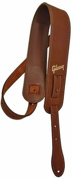 Leather guitar strap Gibson The Nubuck Leather guitar strap Brown - 2