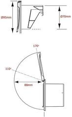 Douchette bateau Nuova Rade Shower Case Douchette bateau - 1