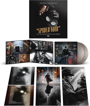 LP ploča Kris Bowers & Michael Dean Parsons - Spider-Noir (Prime Original Series Soundtrack) (Gatefold) (Opaque Silver Coloured) (2 LP) - 3