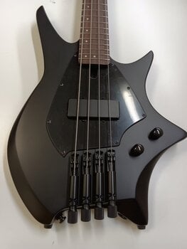 Headless Bass Guitar HILS Guitars HNB3 NEXT Black Headless Bass Guitar (Damaged) - 2