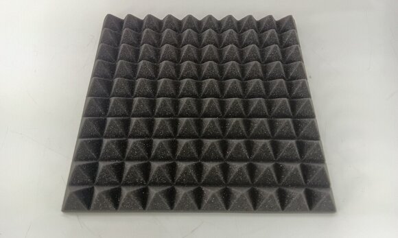 Absorbent foam panel Mega Acoustic PA-PMP5-DG-50x50x5 Dark Grey Absorbent foam panel (Damaged) - 2