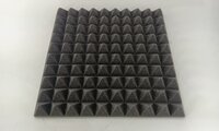 Mega Acoustic PA-PMP5-DG-50x50x5 Dark Grey Absorbent foam panel