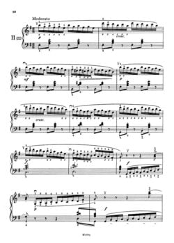 Note Henri Lemoine Výběr dětských etud pro harmoniku op. 37 Note - 3