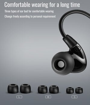 ørekrog hovedtelefoner Takstar TS-2260 In-Ear Monitor Headphones ørekrog hovedtelefoner - 5