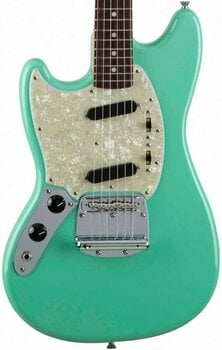 Electric guitar Fender MIJ Traditional '60s Mustang RW Surf Green LH - 2