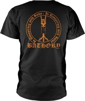 Tricou Bathory In Conspiracy With Satan Black L Tricou - 2