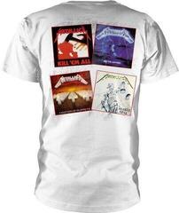 T-Shirt Metallica Faces First Four Albums - 1