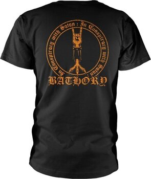 T-Shirt Bathory In Conspiracy With Satan Black 2XL T-Shirt - 2
