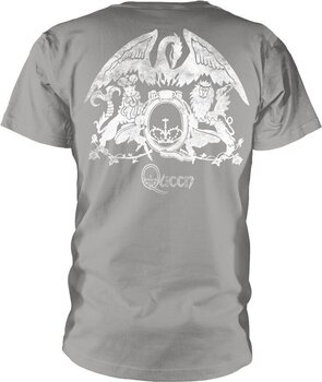 T-Shirt Queen Solid Crest Grey M T-Shirt - 2
