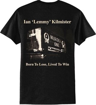 Риза Lemmy Kilmister Born To Lose, Lived To Win 1945-2015 Black L Риза - 2